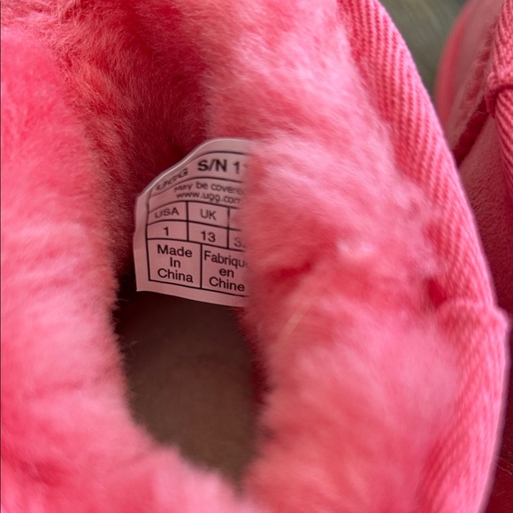 UGG Classic Ultra Mini pink bloom Boots - Picture 7 of 9